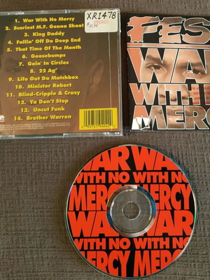 Fesu War With No Mercy original 1994 gangsta rap CD like new