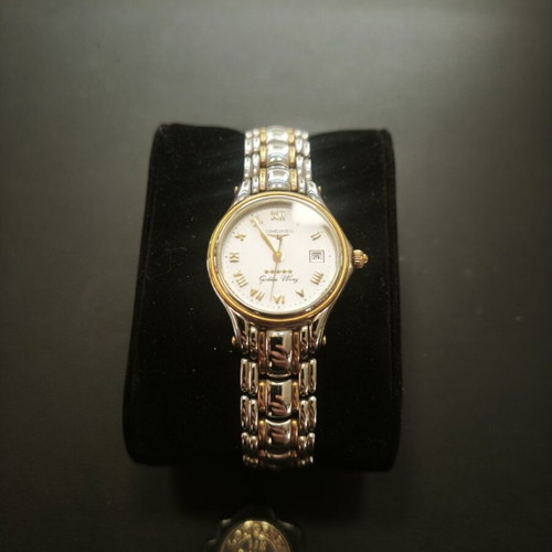 Longines Golden Wing 1999 watch like new, gold and steel
