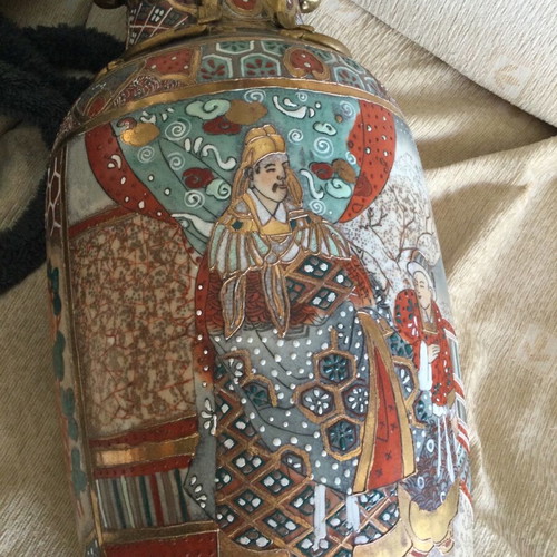 Porcelain floor vase like new, height 60cm
