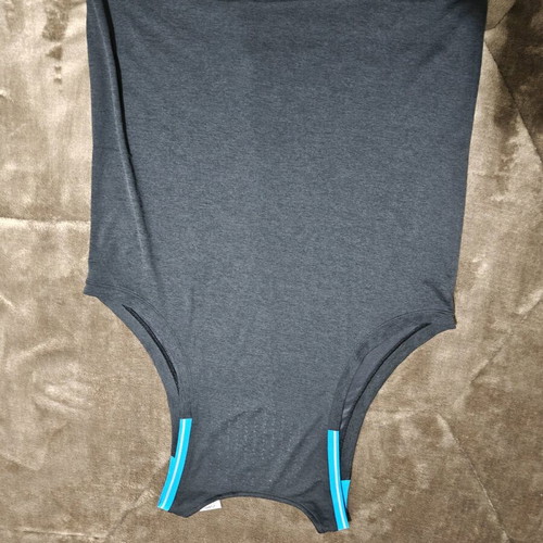 Adidas sports shirt like new, gray and blue