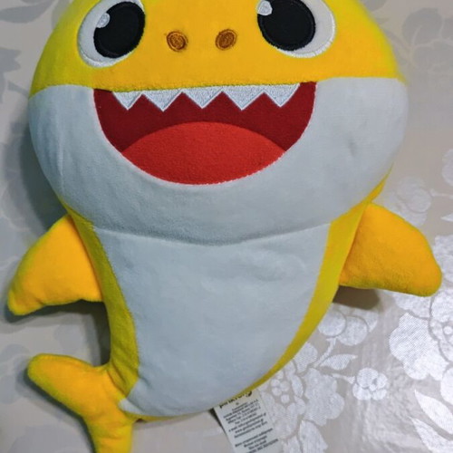 Baby Shark plush toy like new with song
