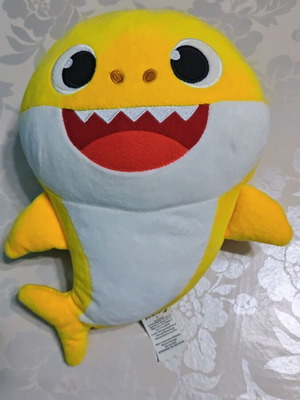 Baby Shark plush toy like new with song
