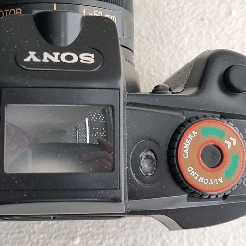 Sony 35mm camera new, automatic film advance