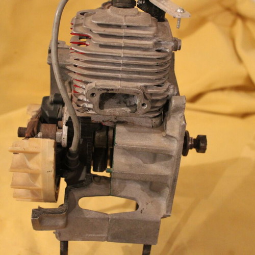 Comer 60cc Two-Stroke Engine Cutaway Used for Educational Purposes