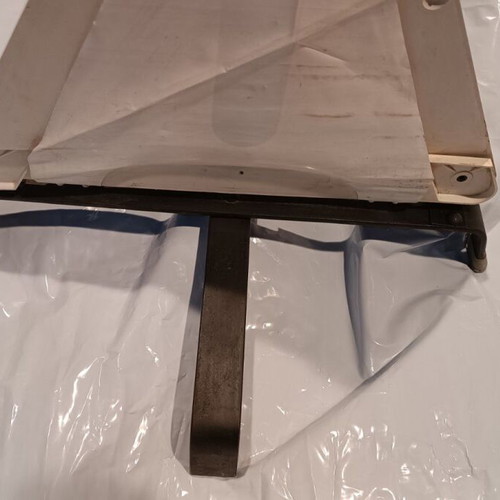 Heavy-duty folding car safety triangle like new
