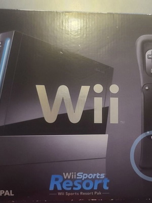 Nintendo Wii Like New μαύρη έκδοση με 2 παιχνίδια
