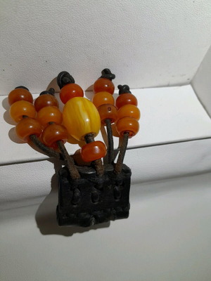 Tassel for worry beads used, old cut tassel