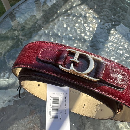 Guess leather belt, red, size 95