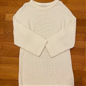 μακρύ πλεκτό πουλόβερ one size