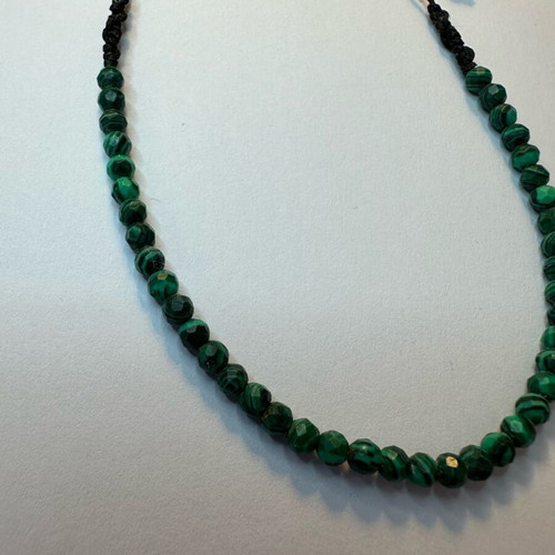 Real Malachite Crystal Energy Bracelet new, adjustable size
