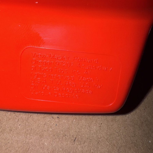 View-Master 3D viewer red used
