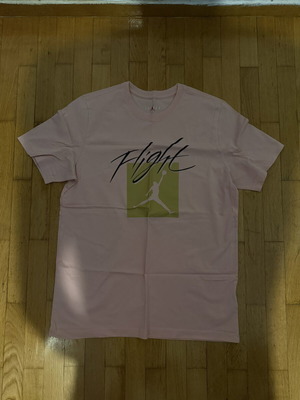 Nike Jordan T-shirt, pink, size L