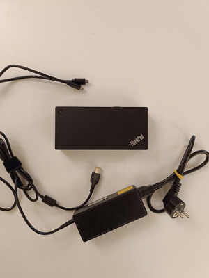 Lenovo USB-C Dock Station with 2 Display Ports like new