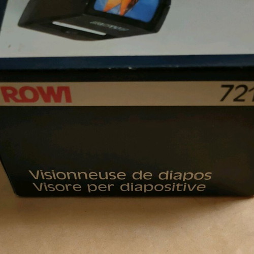 Slide viewer vintage Row1 '80 new