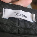 Toi&Moi office pants new, size L 40, black