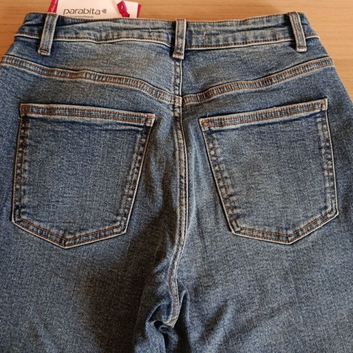 Parabita women's jeans new, size XS 34 6, blue