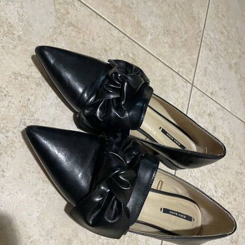 Zara shoes ballerinas used, size 40, black