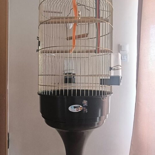 Large parrot cage like new with all accessories