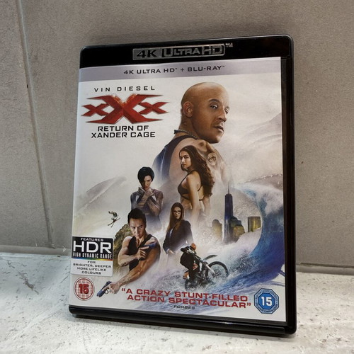 XXX Return of Xander Cage 4K UHD Blu-Ray like new with Greek subtitles