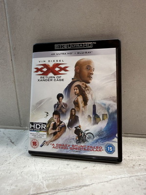 XXX Return of Xander Cage 4K UHD Blu-Ray like new with Greek subtitles