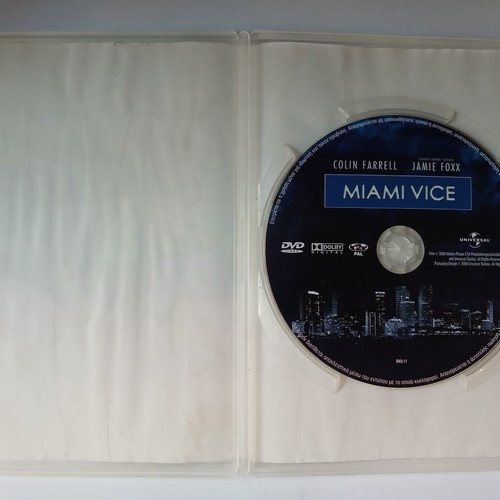 Miami Vice 2006 DVD used, action crime drama thriller