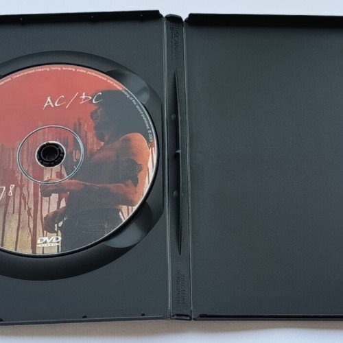 AC/DC Live 77-78 DVD with Bon Scott, metal
