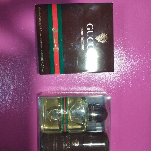 Gucci after shave and stick new with plastic wrap and box