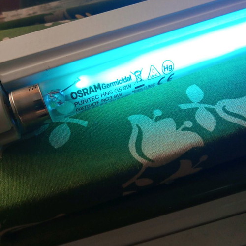 Osram Germicidal Puritec HNS G5 8W UV-C 30cm lamp unused with installation kit