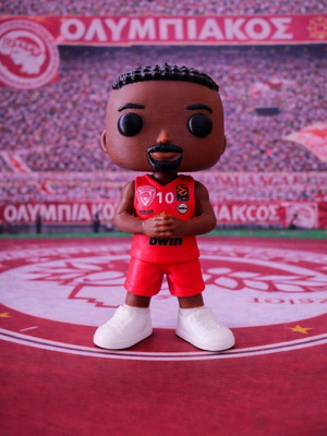 Mustapha Fall Olympiakos figure new, handmade collectible