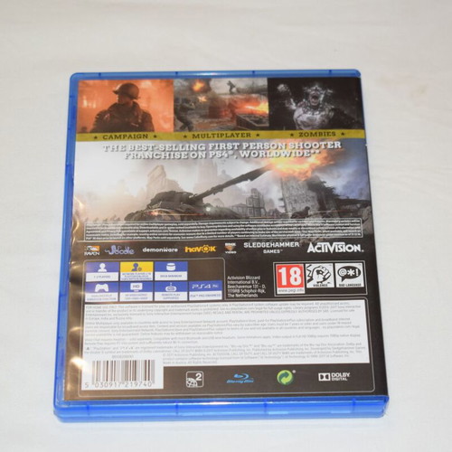 Call of Duty WWII PS4 game
