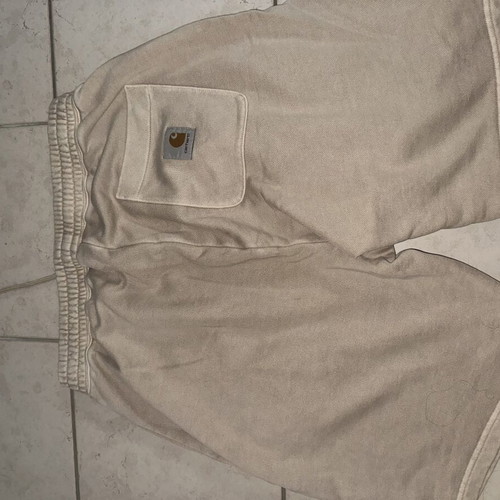 Carhartt Wip bermuda shorts, beige, size M