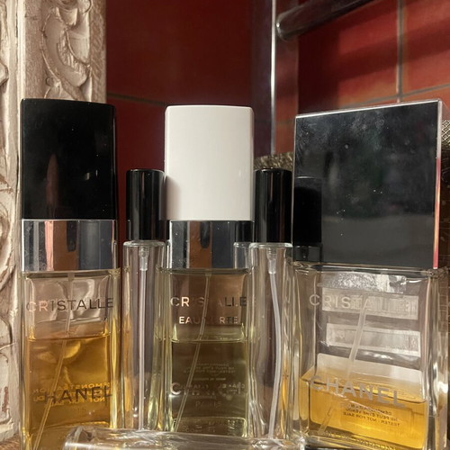 Chanel Cristalle Appreciation Kit with 3 Decants 5 ml