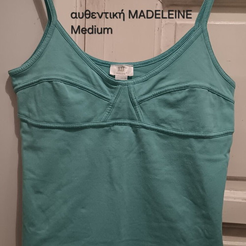 Madeleine top like new, turquoise, size M