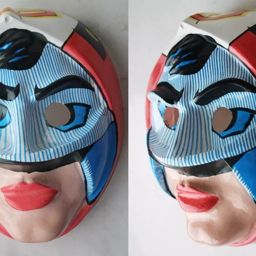 G Force collectible mask vintage 80's Battle of the Planets new