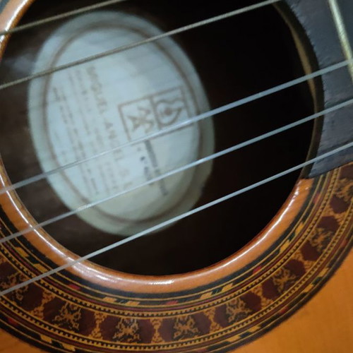 Miguel Angel S.L. No.16 classical guitar used, vintage made in Spain