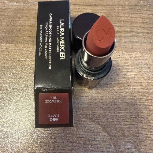 Laura Mercier Caviar Smoothing Matte Lipstick Rosewood new
