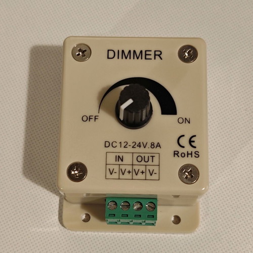 Dimmer 12/24V 8A with Potentiometer new