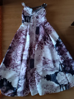 Formal dress like new, m/l, pink and purple