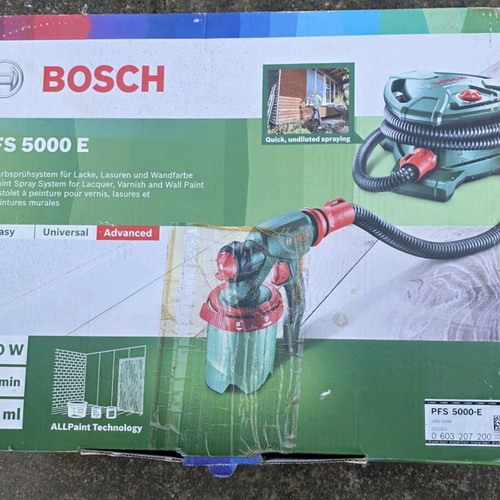 Bosch PFS 5000E Electric Paint Spray Gun 1200W new