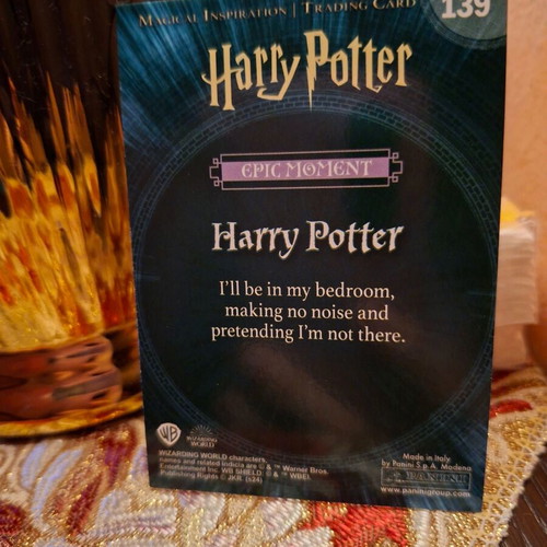 Harry Potter collectible card new Epic Moment Warner Bros.