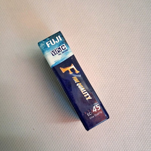 Fuji EC-45 VHS-C video cassette new, Fine Quality, PAL/SECAM