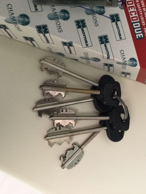 Security lock used for door