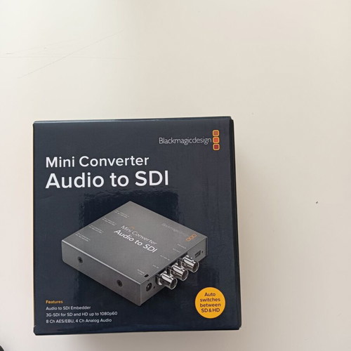 Blackmagic Design Mini Converter Audio to SDI καινούργιο