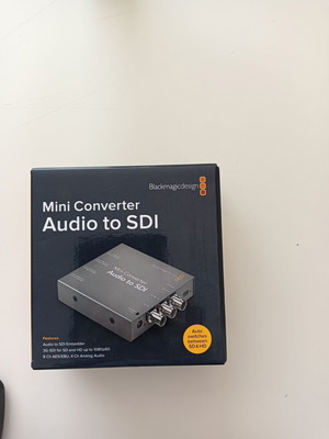 Blackmagic Design Mini Converter Audio to SDI καινούργιο