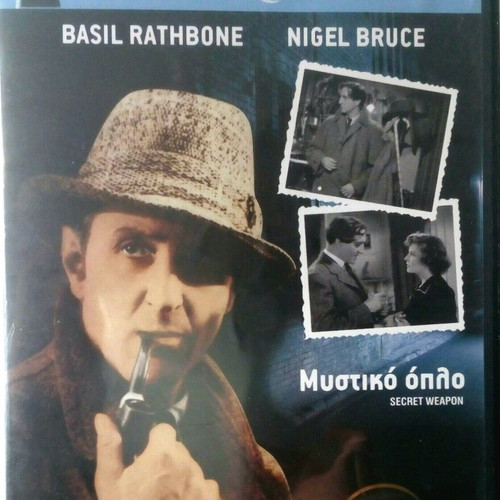 PACK OF 3 SHERLOCK HOLMES MOVIES - Crime Movies Mystery Movies - Sherlock Holmes Movies