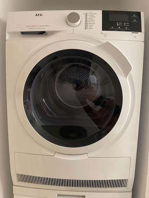 Στεγνωτήριο ρούχων AEG T6DBG28W 8 κιλά σειρά 6000 ProSense, καινούργιο