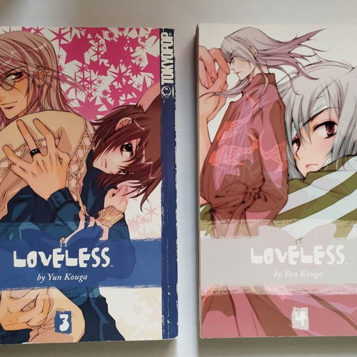 Loveless manga volumes 1-8 like new