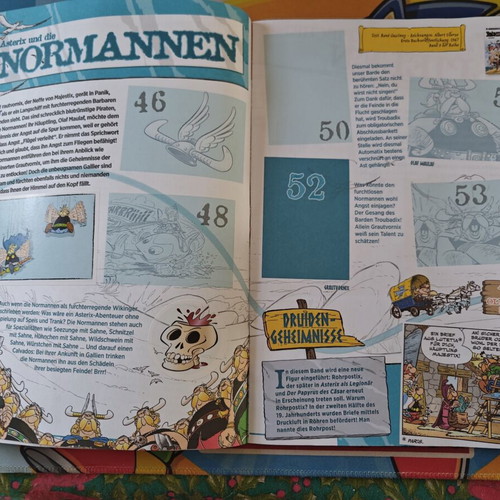Asterix & Obelisk Panini German sticker album