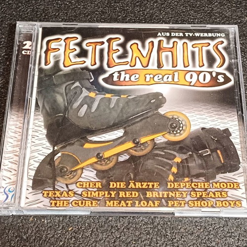Fetenhits The Real 90's 2xCD used, 1999 compilation