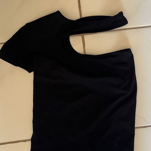 Helmut Lang top new, black, XS/S